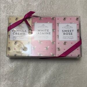 Castelbel Fragrant Soap Set - Vanilla Cream, White Jasmine, Sweet Rose
